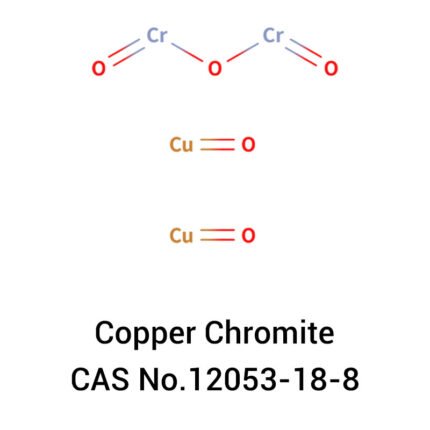 Molecular structure of Copper Chromite CAS 12053-18-8, high-efficiency catalyst for hydrogenation and organic synthesis